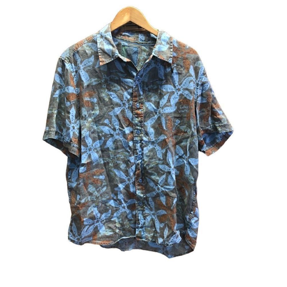 Margaritaville Size Large (L) Linen Shirt Jimmy Buffett